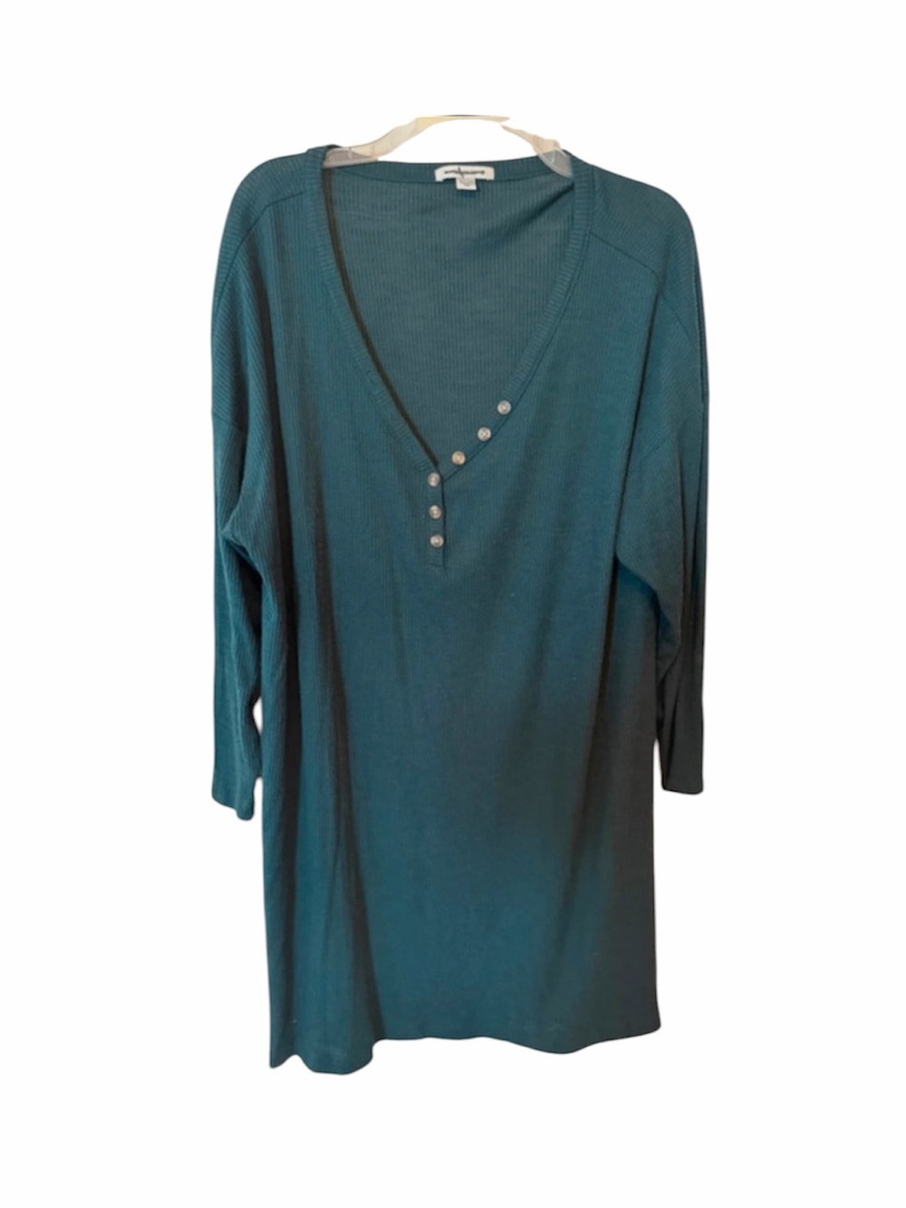 American Eagle Outfitters NWOT Women’s XXL Ribbed V-Neck Henley Dress
